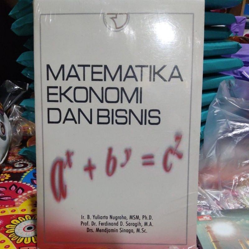 Jual Buku Matematika Ekonomi Dan Bisnis | Shopee Indonesia