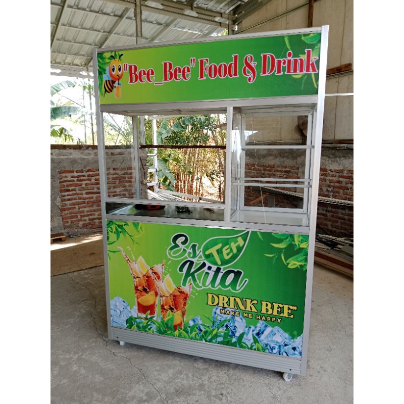 Jual grobak jualan murah free disain gambar | Shopee Indonesia