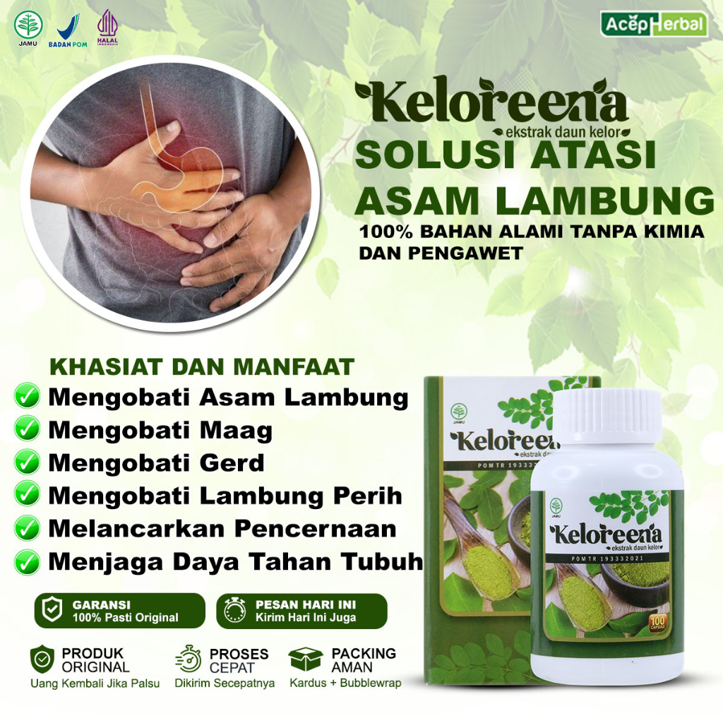 Jual Obat Asam Lambung Maag Akut Gerd Lambung Perih Asam Lambung Naik ...