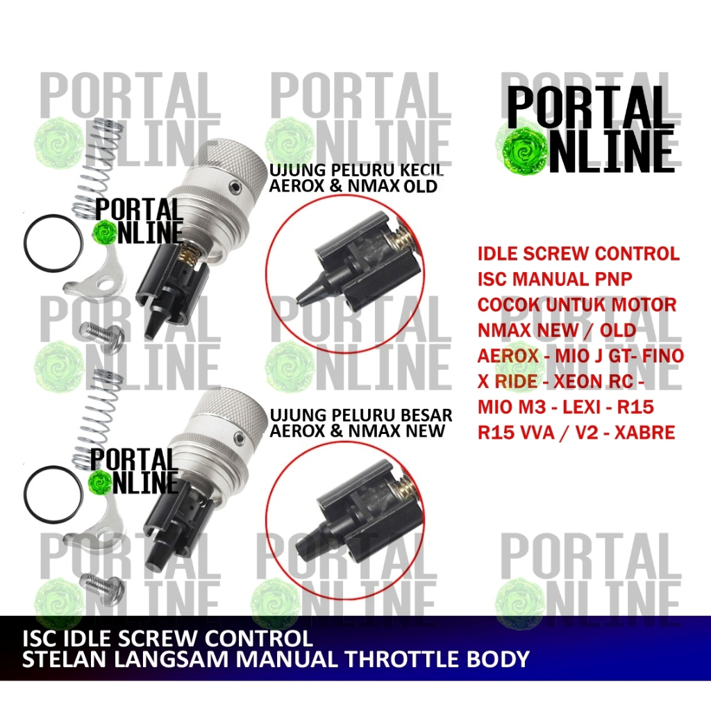 Jual ( BAYAR DI TEMPAT - COD ) SENSOR ISC IDLE SCREW CONTROL SETELAN ...