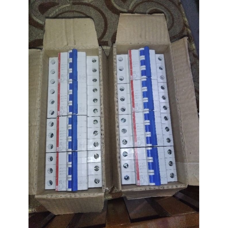 Jual mcb PLN ABB 3p 25A ( original ) milik PLN | Shopee Indonesia