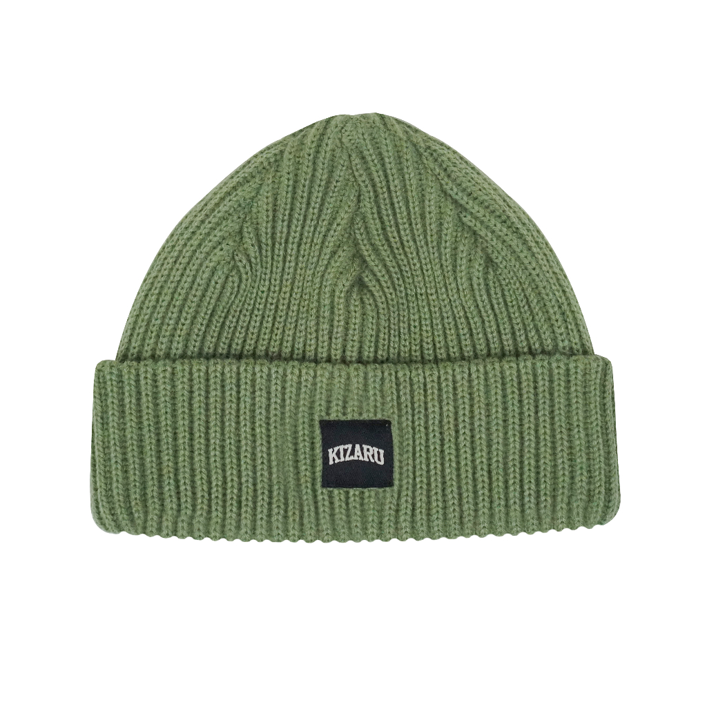 KIZARU Kupluk Beanie Hat Tebal Premium OLIVE