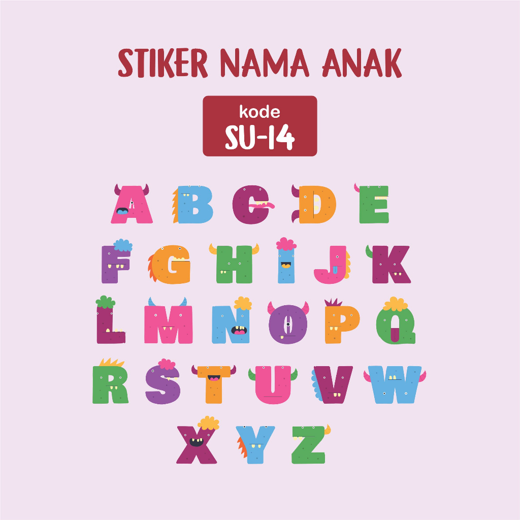 Jual STIKER LABEL NAMA UV TRANSPARAN LABEL NAMA ANAK SEKOLAH LABEL ...