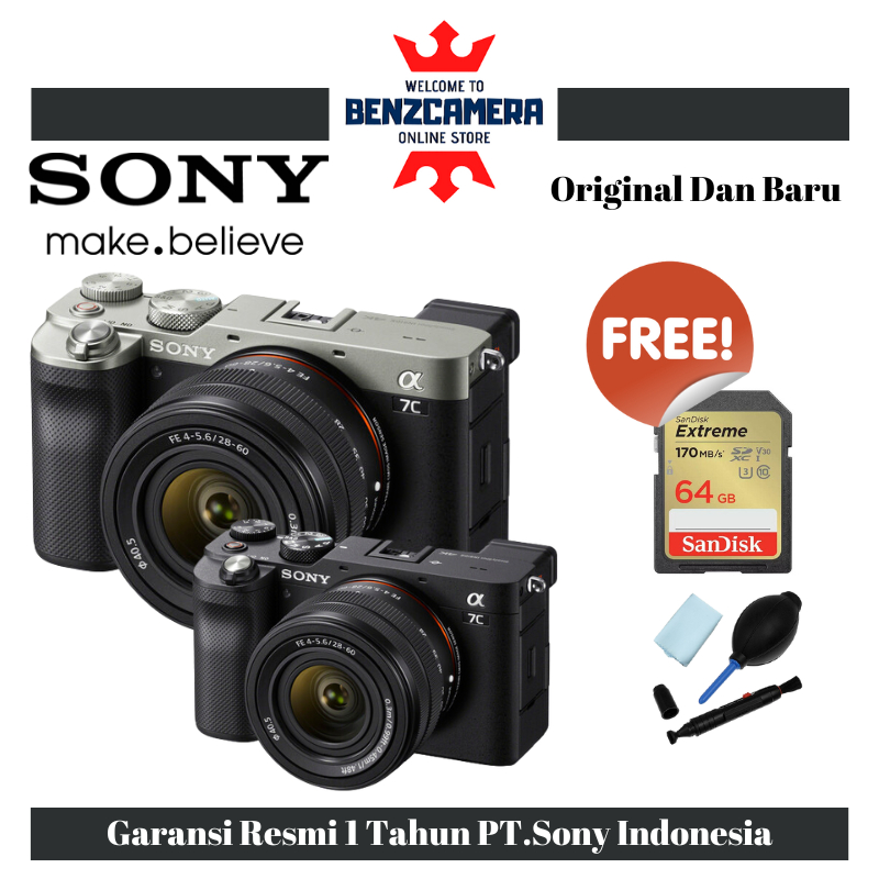 Jual Sony A7C Alpha a7C Kit 28-60mm | Shopee Indonesia