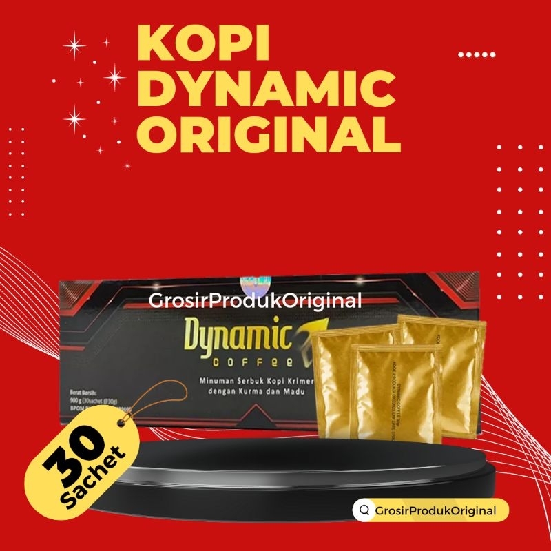 Jual Kopi Dinamik Original Dynamic Coffe 30 sachet | Shopee Indonesia
