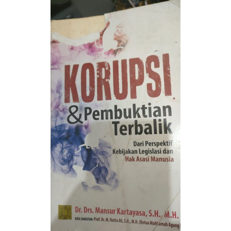 Jual Buku Original Korupsi Dan Pembuktian Terbalik Dari Perspektif ...