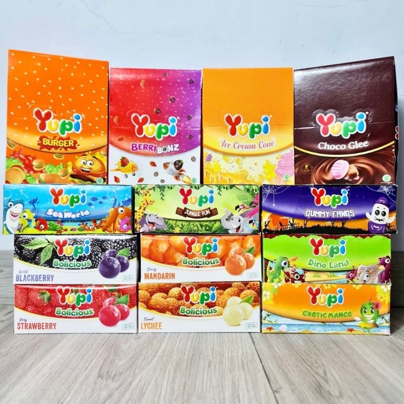 Jual permen yupi box bolicious isi 24 pcs | Shopee Indonesia