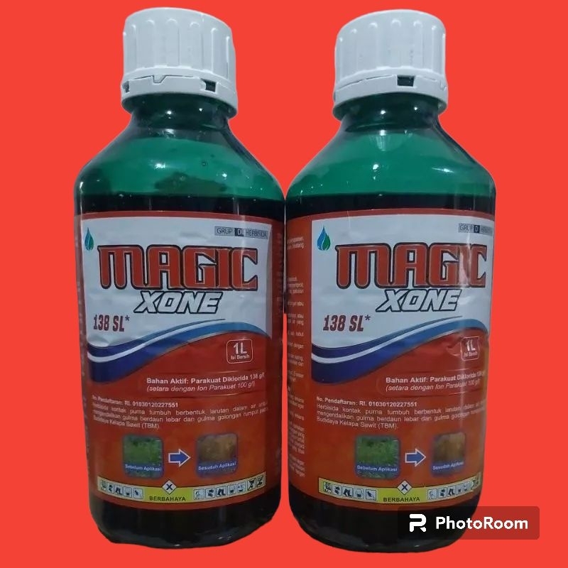 Jual Herbisida Kontak Magicxone Paraquat 138sl 1 Liter Shopee Indonesia