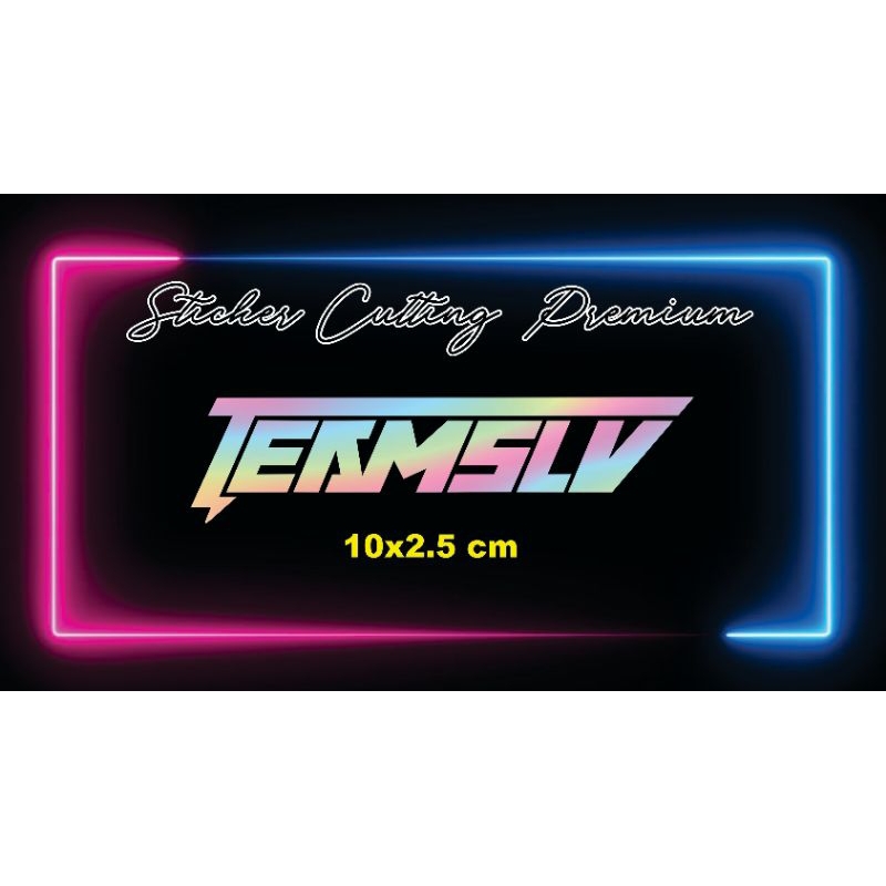 Jual stiker cutting teamslv premium | Shopee Indonesia