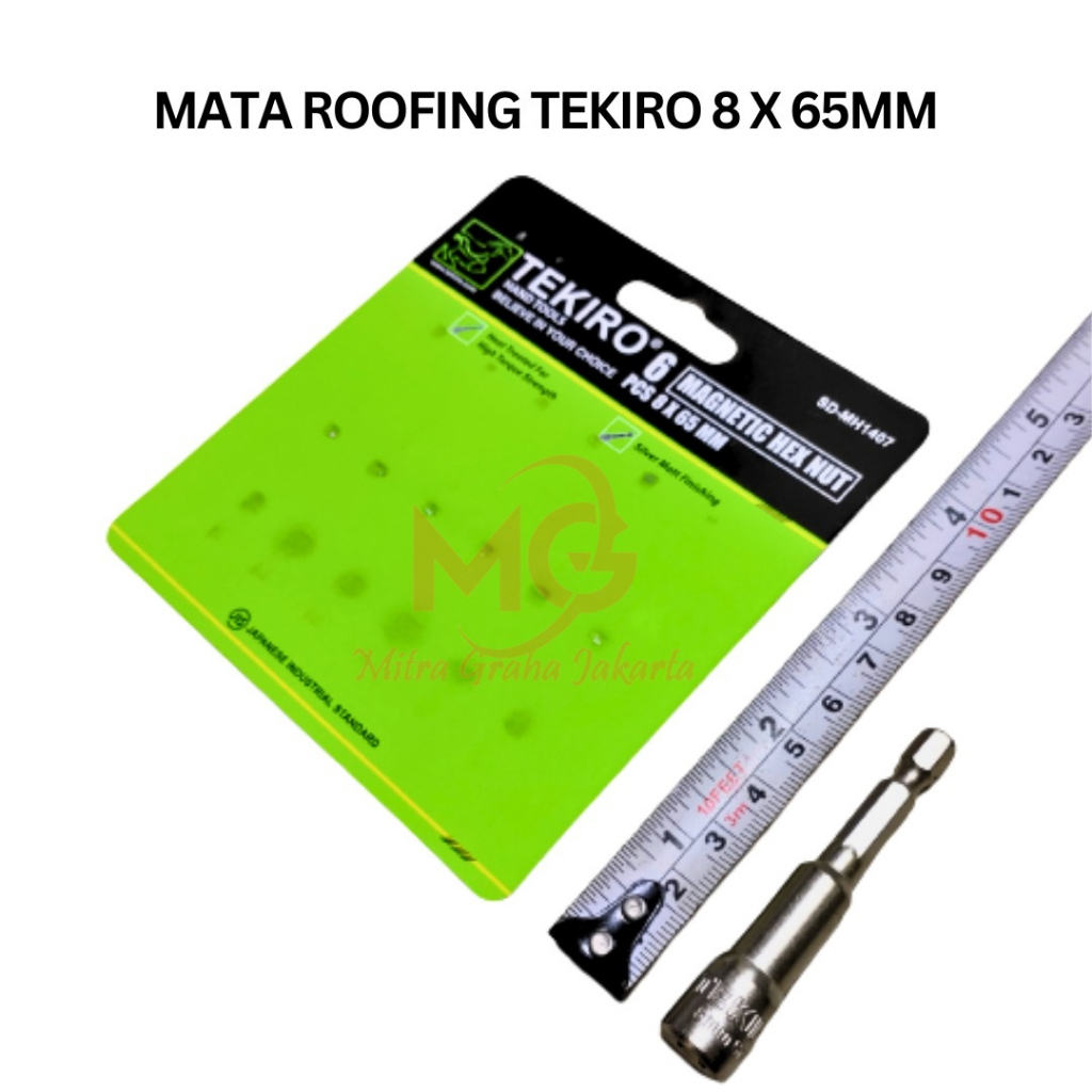 Jual Mg Tekiro Magnetic Hex Nut X Mm Mata Roofing Mata Sock