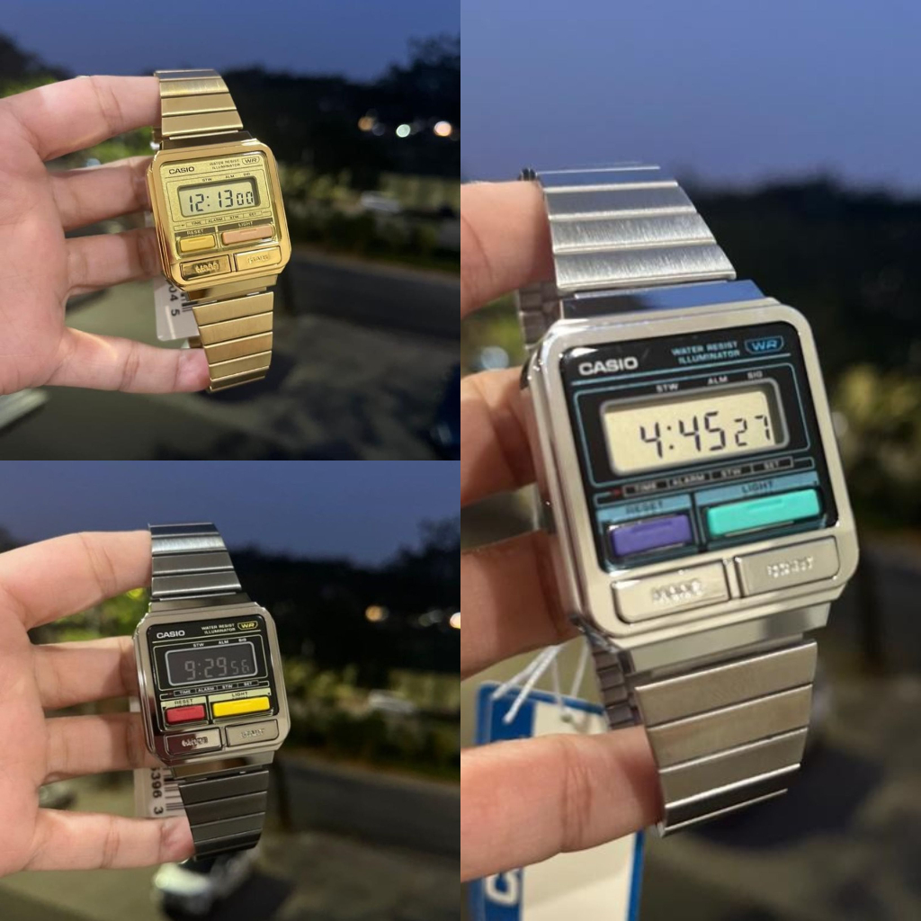 Jual CASIO GENERAL VINTAGE A120WEG-9A/A120WEGG-1B/A120WE-1A ORIGINAL ...