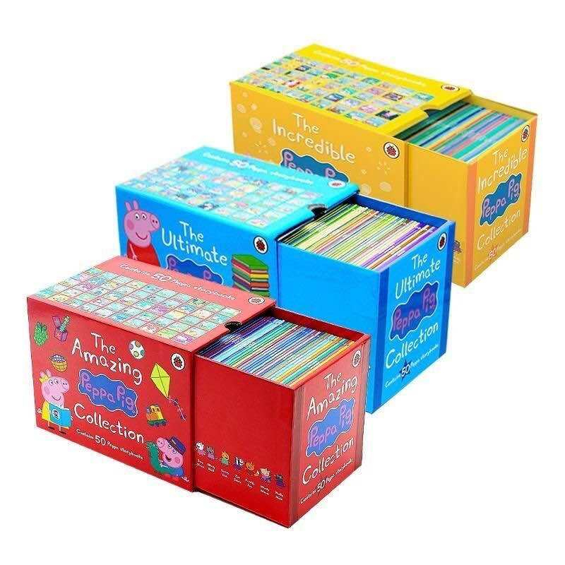 Jual 50 Peppa Storybooks The Ultimate Peppa Pig Collection English ...