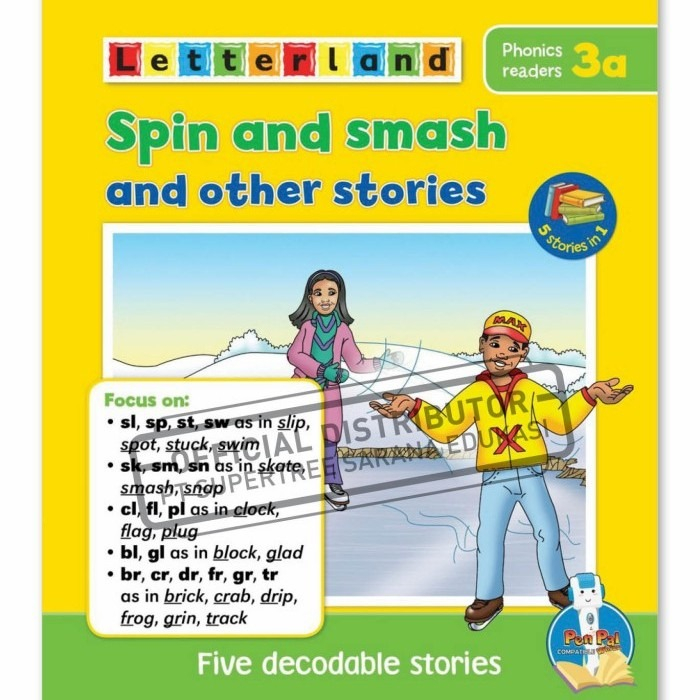 Jual Letterland Phonics Readers Set 1-4 ( 5 Books) | Shopee Indonesia