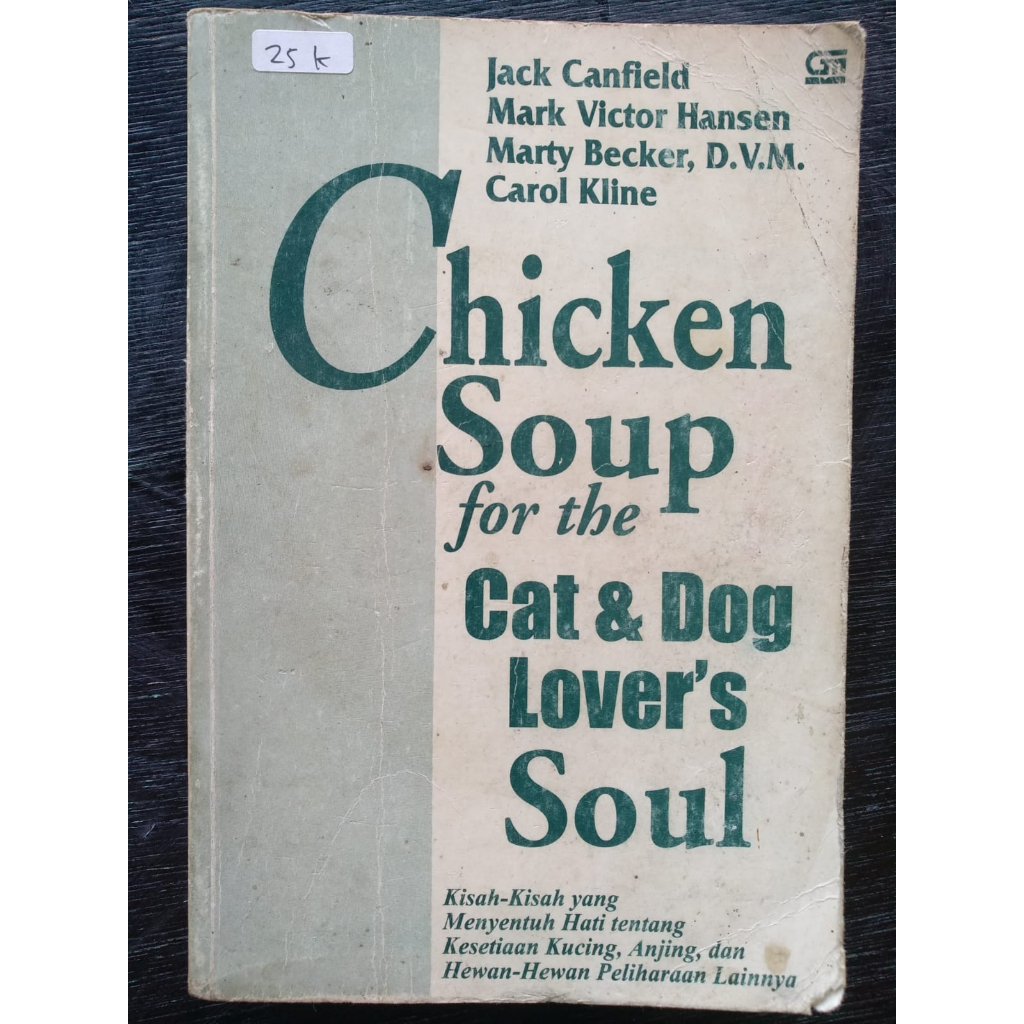 Jual Buku Chicken Soup For The Cat & Dog Lover's Soul By Jack Canfield