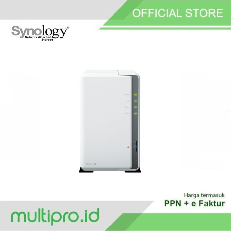 Jual Synology DS223J DiskStation 2-BAY NAS Server Storage Cloud DS 223J ...