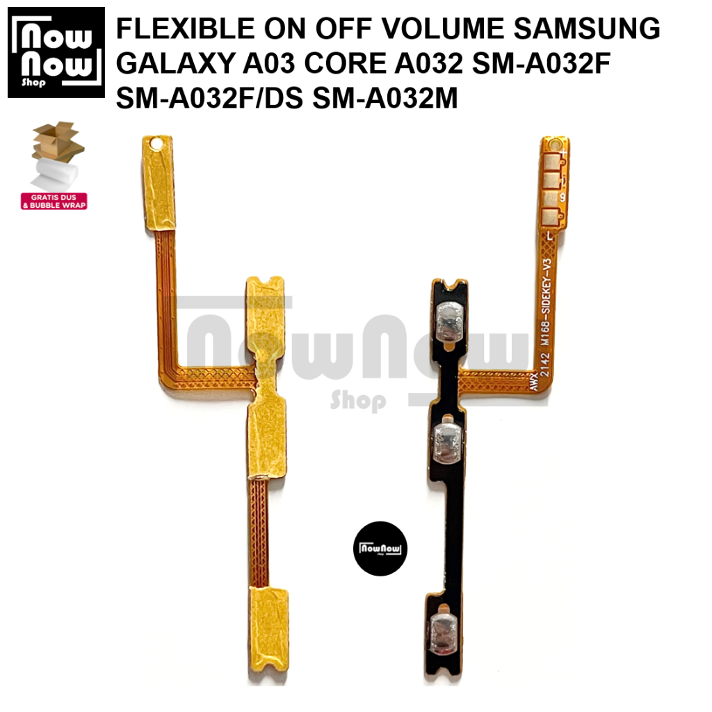 Jual Flexible ON OFF Volume Samsung Galaxy A03 Core A032 SM-A032F SM ...