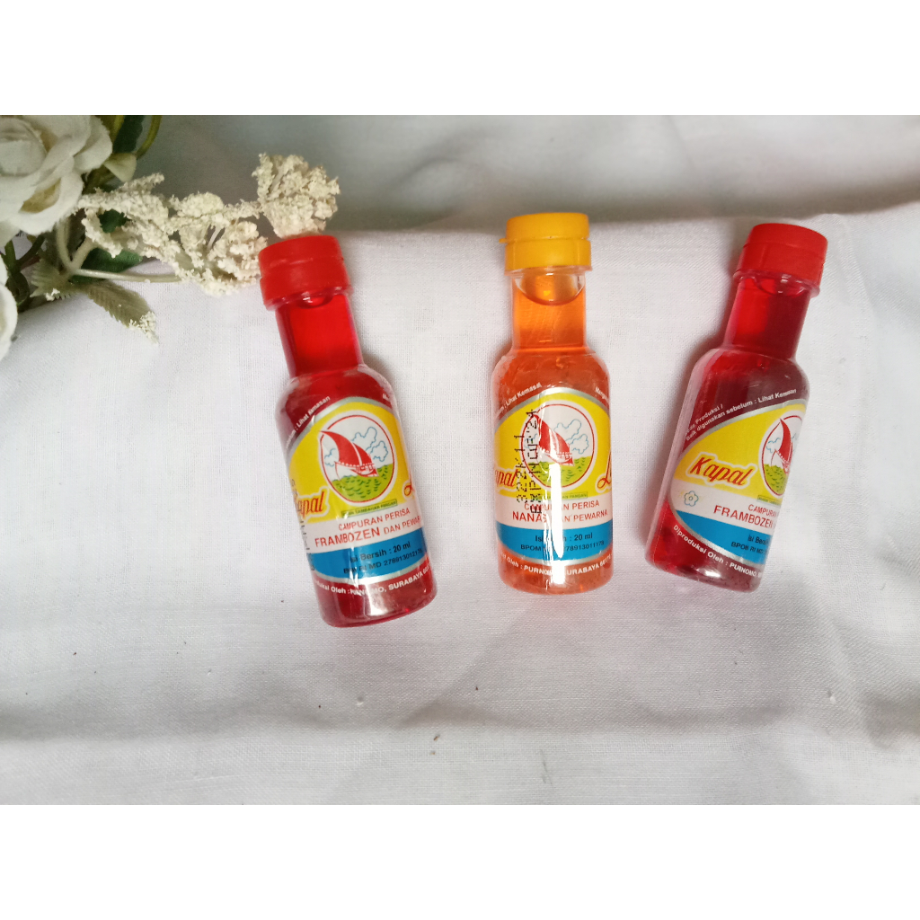 Jual Essence Vanili And Essence Frambozen Cap Lajar Best Shopee Indonesia 9853