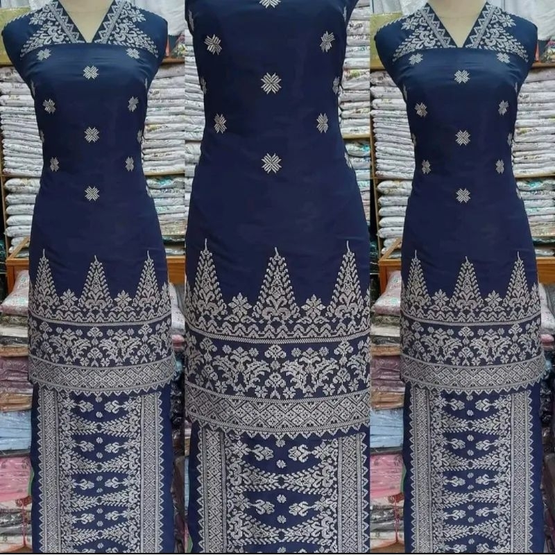 Jual Bahan Baju Motif Songket Pucuk Rebung Shopee Indonesia 