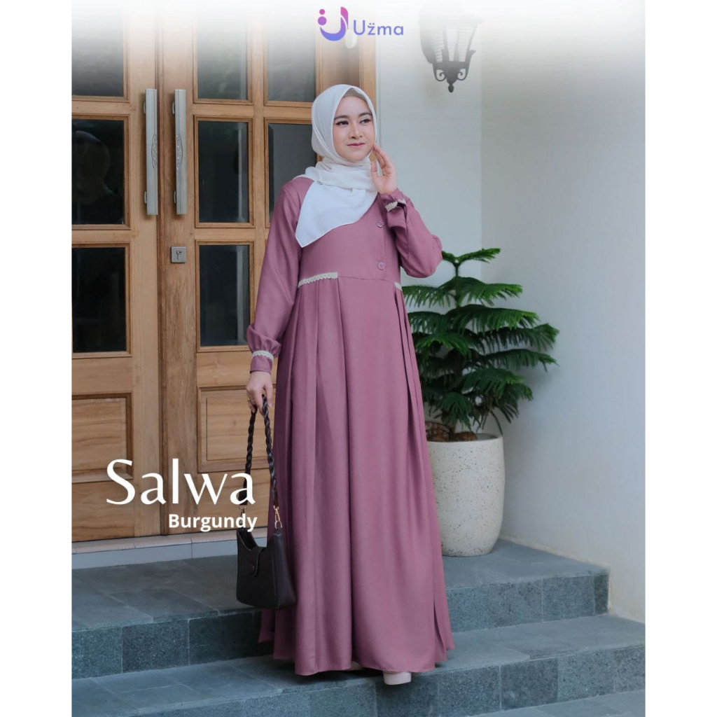 Jual SALWA GAMIS By UZMA PRE ORDER Shopee Indonesia