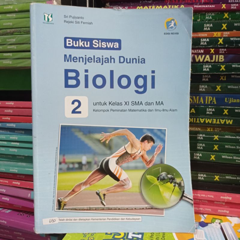 Jual Buku Bekas Kurikulum Edisi Revisi BUKU SISWA MENJELAJAH BIOLOGI ...