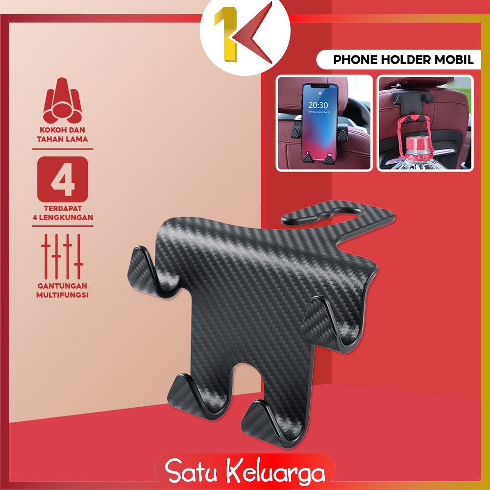 Jual SKC926 Phone Holder Universal Gantungan Jok Mobil Belakang