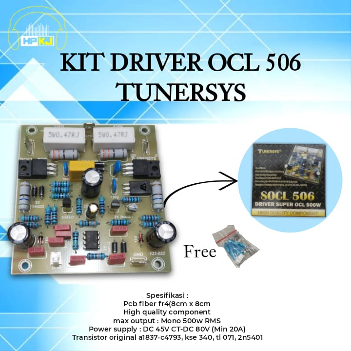 Jual Driver socl 506 tunersys 500w | Shopee Indonesia