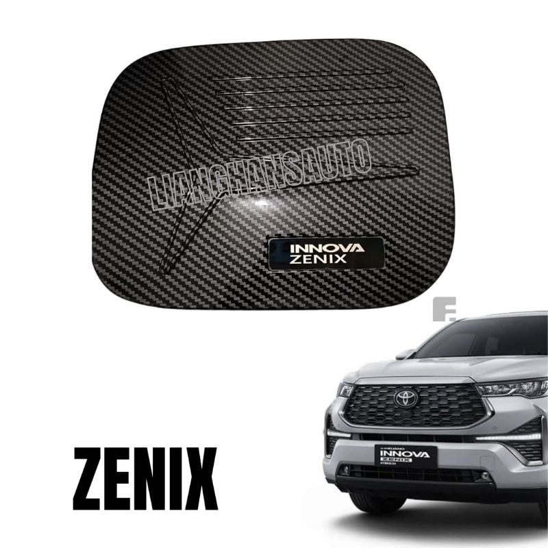 Jual PAKET HANDLE OUTER TANK COVER INNOVA ZENIX 2023 CARBON | Shopee ...