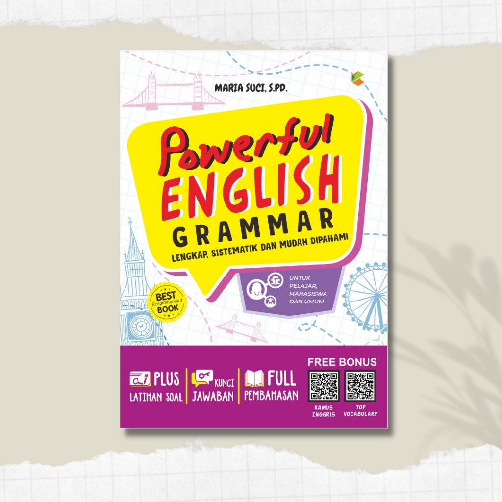 Jual BUKU KAMUS : POWERFUL ENGLISH GRAMMAR / Buku Baru 2023 / Buku ...