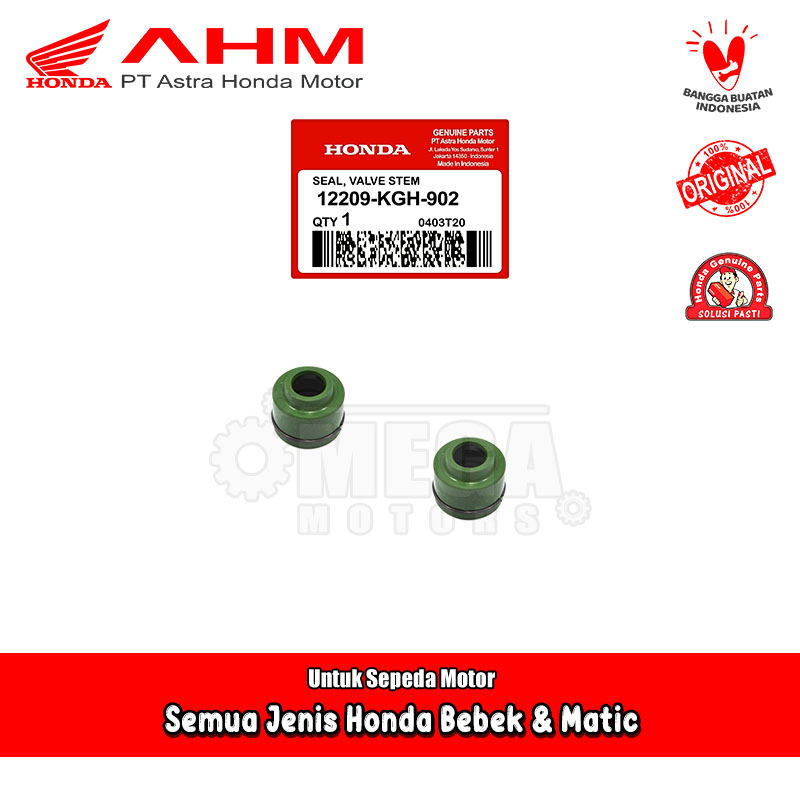 Jual Seal Valve Stem Sil Oring Klep Honda Megapro Mono Verza Crf Vario