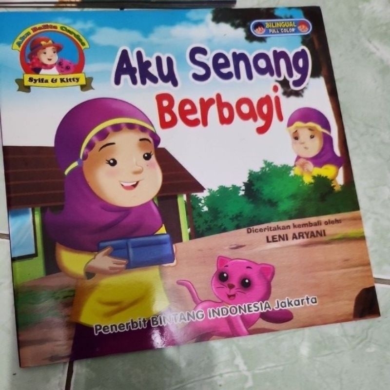 Jual Buku Cerita Anak Seri Islami Bilingual Bergambar Full Colour ...