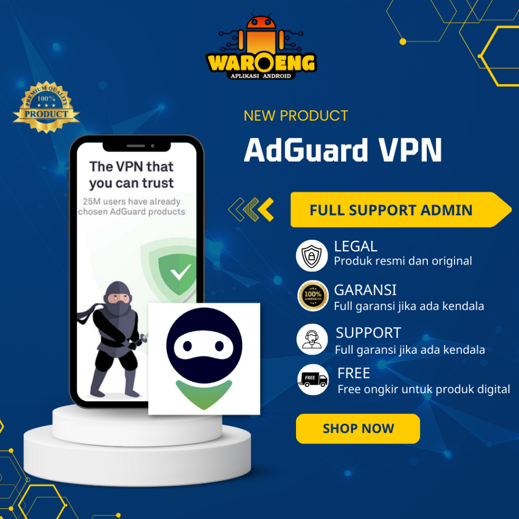 adguard vpn premium apk 2023