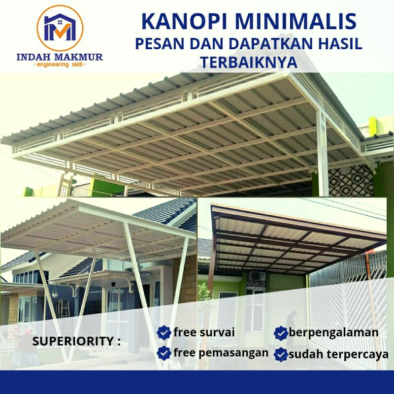 Jual Pelunasan Kanopi Carport Atap Upvc Double Layer Tangerang Shopee