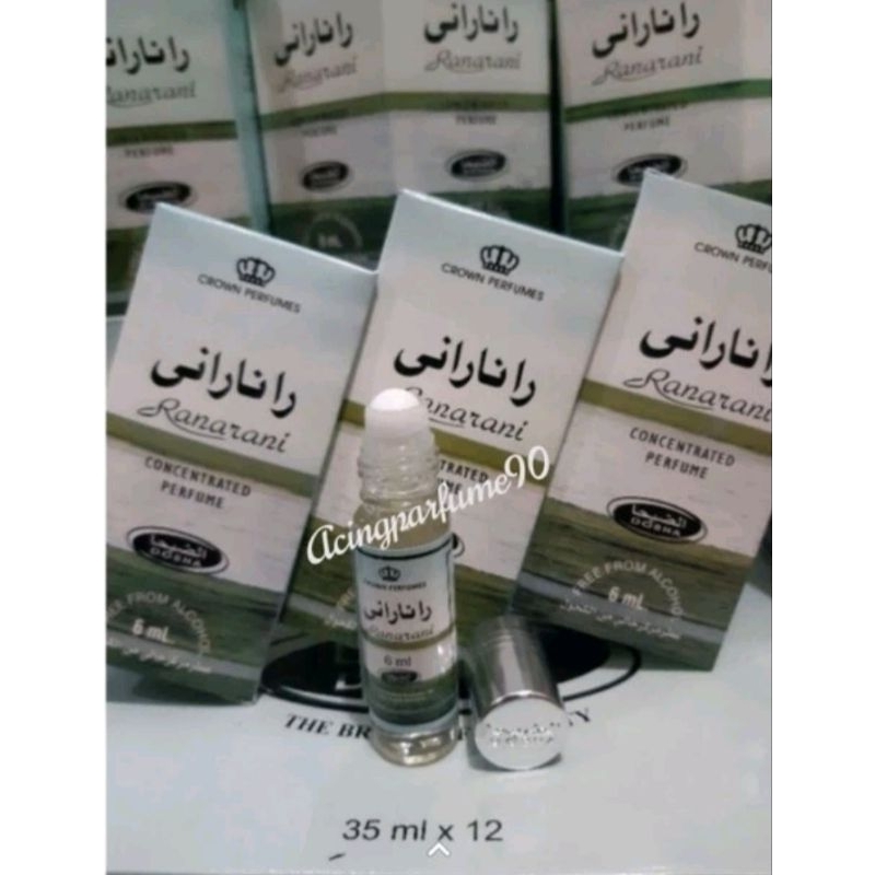 Jual Parfume DOBHA 6ml rool on non alkohol aroma RANA RANI | Shopee ...