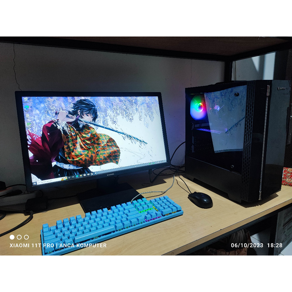 Jual Pc Rakitan I K Ft Rx Gb Bit Ddr Gaming Live Streaming Rendering Desain