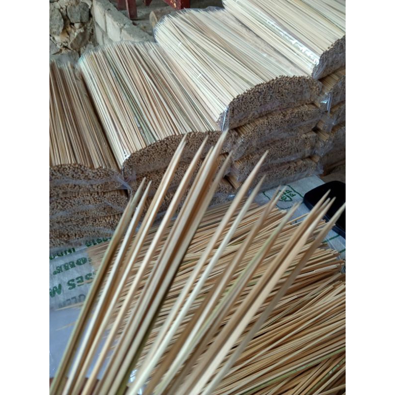 Jual Tusuk Sate Kotak Halus Isi 1000 22 Cm Shopee Indonesia