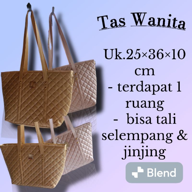 Jual TAS WANITA TOTE BAG WANITA TOTE BAG CEWEK KULIAH KERJA | Shopee