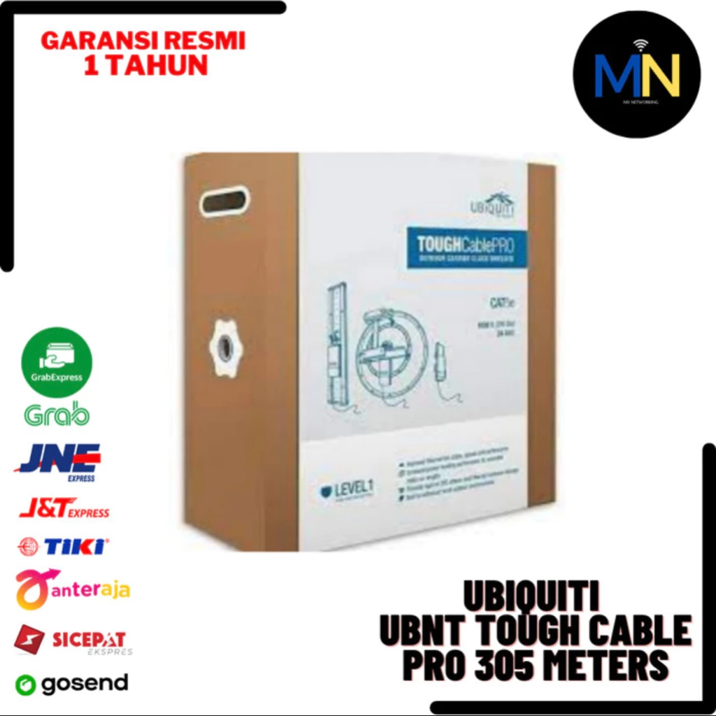 Ubiquiti Ubnt Tough Cable Pro 305 Meters / Kabel UTP Cat.5e cat5e