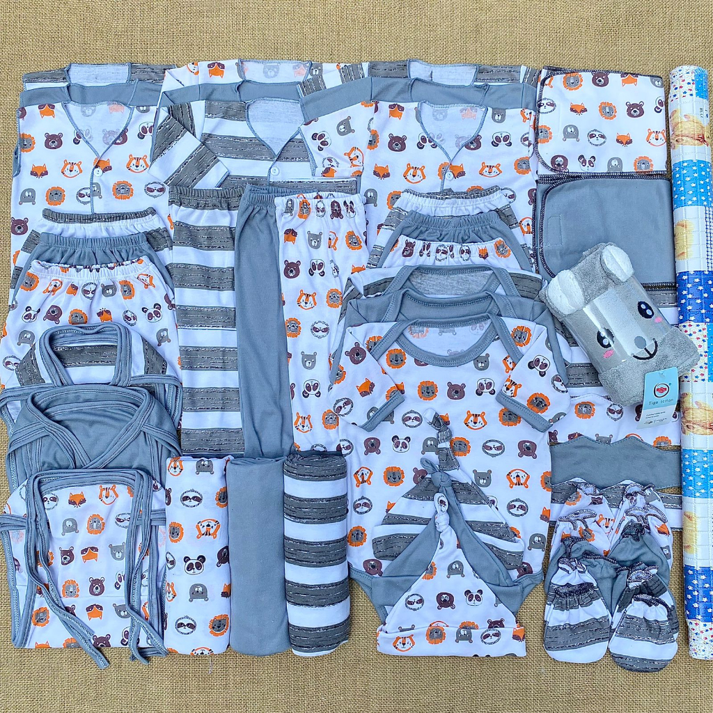 Jual 56 Pcs Paket Hemat Komplit Baju Bayi Baru Lahir Paket Hemat Baby