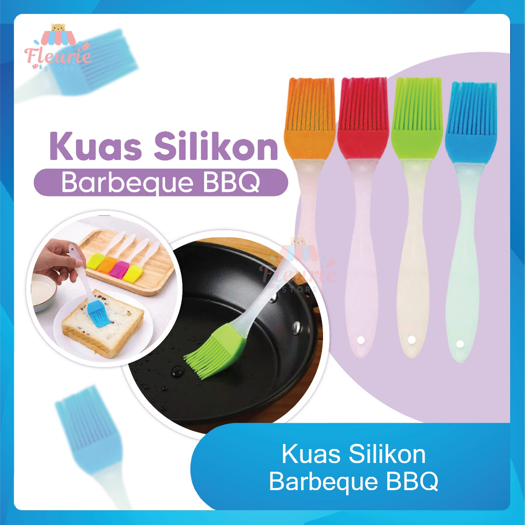 Jual Kuas Silikon Barbeque Bbq Kuas Roti Mentega Minyak Kue Air