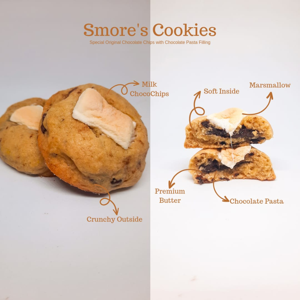 Jual Soft Cookies Smore's by Coo 'n Kies (3 pcs/5 pcs per Box) (FREE ...