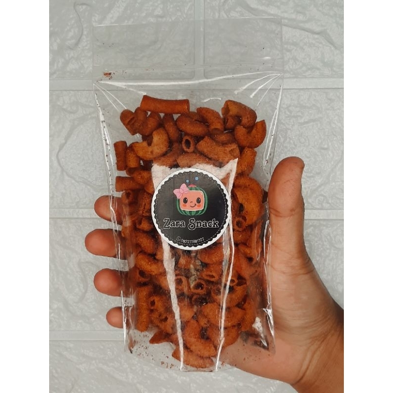 Jual Makaroni Pedas Manis Makaroni Bentet Gurih Renyah 80gram