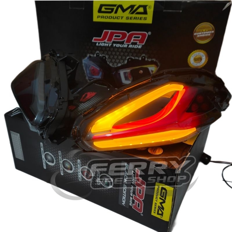 Jual Jpa Black Edition X Line Yamaha Xmax New Stoplamp Led Jpa Xmax New Lampu Rem