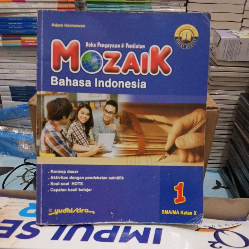 Jual BUKU ORIGINAL BEKAS MOZAIK KELAS 1 UNTUK SMA/MA KURIKULUM 2013 ...