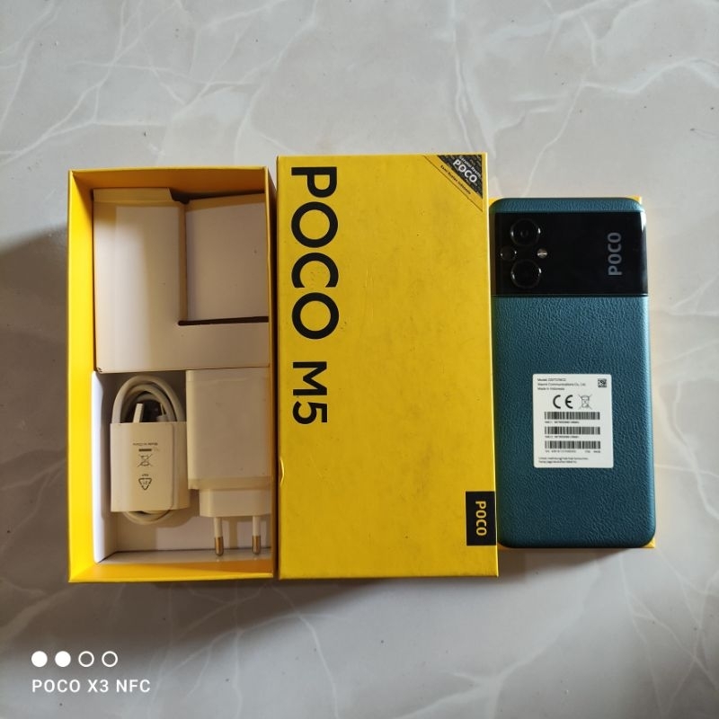 Jual Xiaomi Poco M5 4/64 Fullset Second Bekas Mulus Istimewa note redmi ...