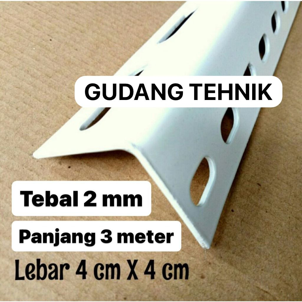 Jual Besi Siku / Rak Siku / SIKU LUBANG TEBAL 2,2 MM OSIRIS BERAT 3,1 ...