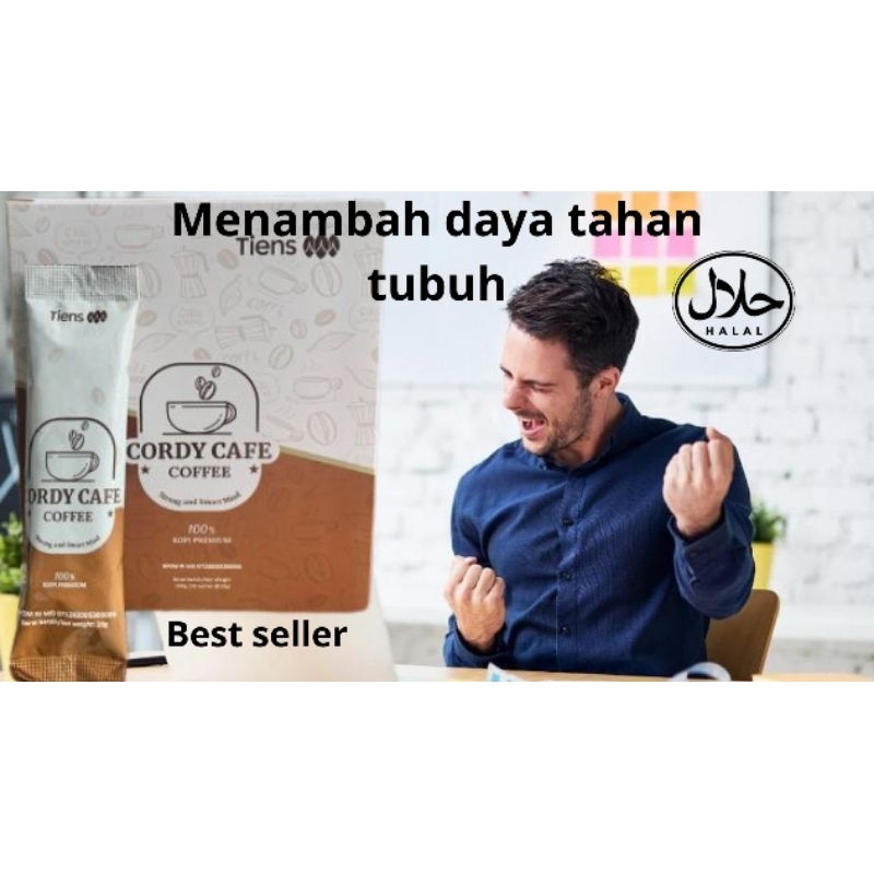 Jual Cordy Cafe Coffe Kopi Kuat Dan Penambah Stamina Pria Cordyceps Kopi 100 Original 7840