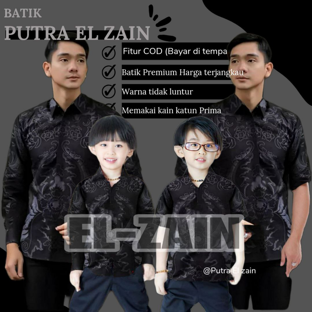 Jual TERBARU Couple sweet || couple batik ayah dan anak cowok BATIK ...