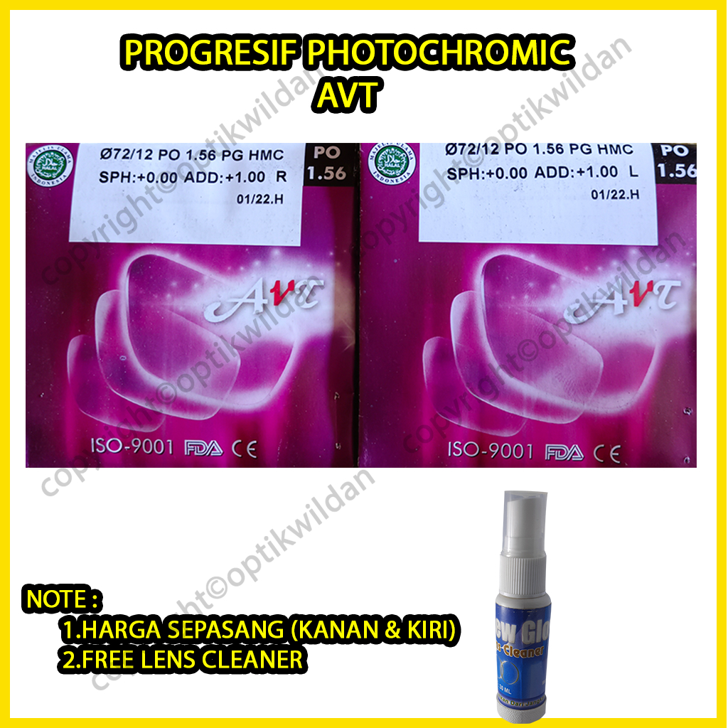 Jual PROGRESIF PHOTOCHROMIC READY STOCK MERK AVT | Shopee Indonesia