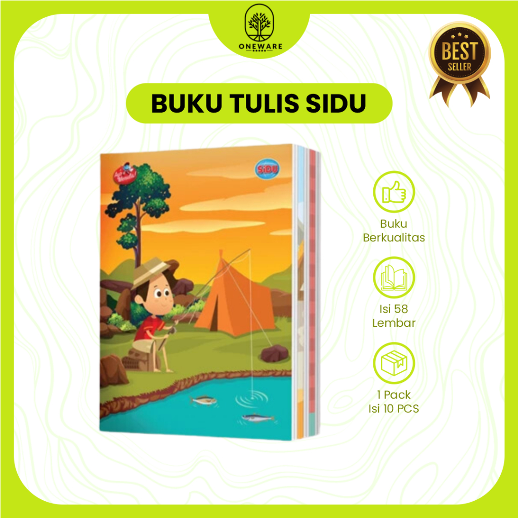 Jual Buku Tulis Sidu 58 Lembar 1 Pack Isi 10 Pcs | Shopee Indonesia