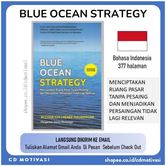 Jual Blue Ocean Strategy - Ciptakan Ruang Pasar Tanpa Pesaing Dan ...